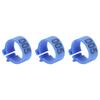 100 Pezzi Anelli per Zampe di Uccelli 10mm 001-100 Numerati Piccioni Clip di Identificazione Fornitura Avicola