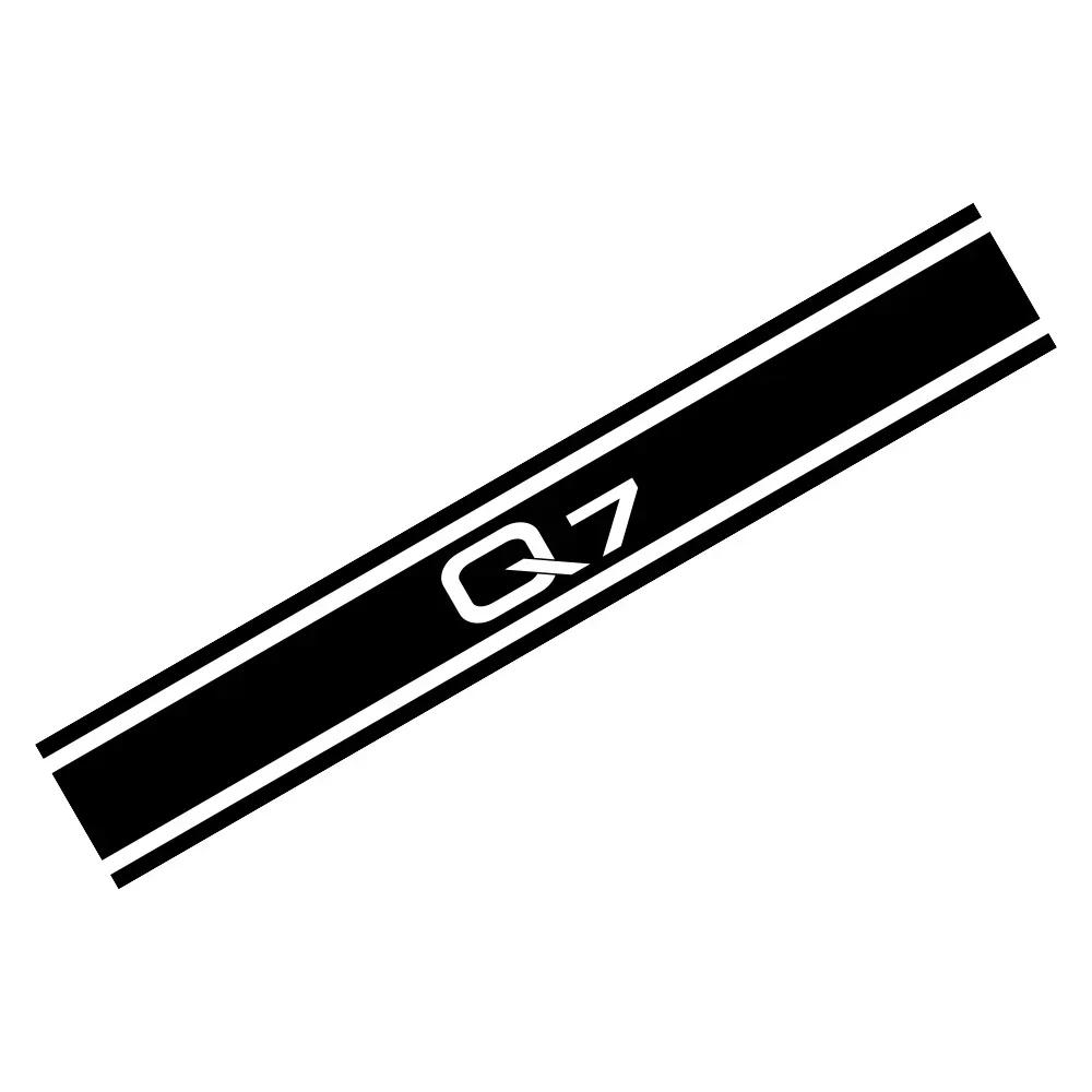 For B A3 8P S3 8V A4 B8 B6 A6 C6 C5 C7 Q2 Q3 Q5 Q7 Q8 TT TTS PVC Car Front Hood Film Sticker Vinyl Auto Bonnet Strip Decal