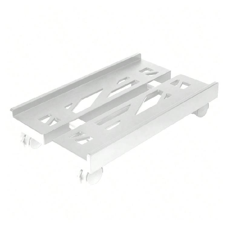 CPU Stand Flexible Computer Chassis Stand with Ventilated Base and Simple Assembly PC Tower Stand Organization