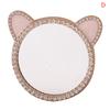 Dolls Makeup Furniture Toy Accessories Dollhouse Miniature Vintage Glod Vanity Mini Doll House Mirror, Dressing Mirror, Comb