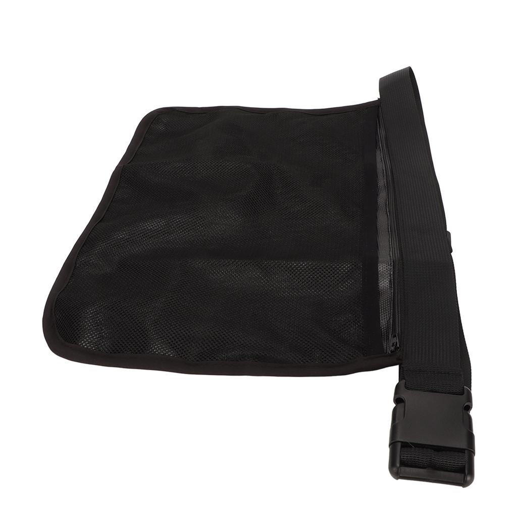 Mesh Strap Bag Storage Portable Reusable Sports Ball Bag with Strap for Tennis Makeup Brush