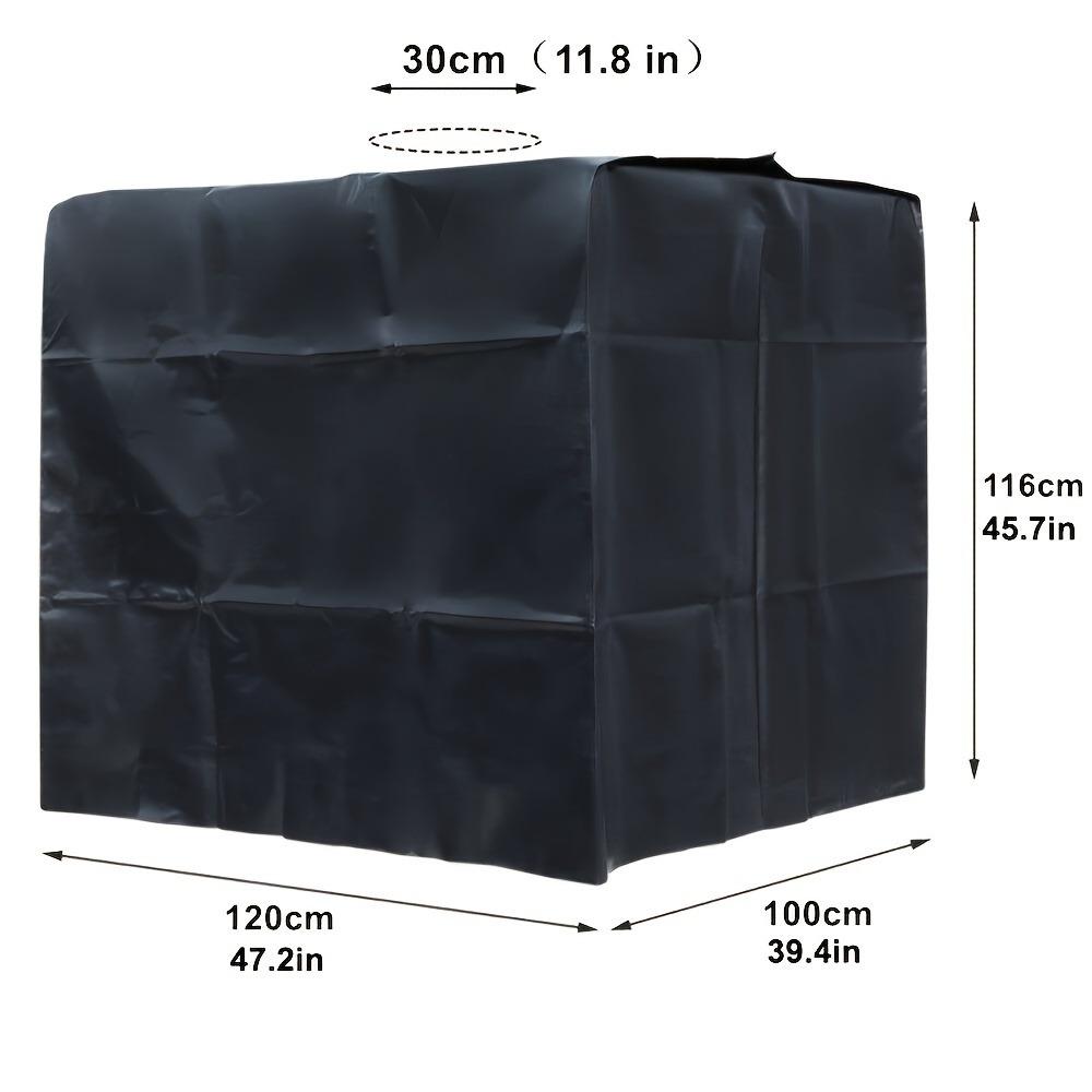 1 Piece Multifunctional IBC Jar Cover, 275 Gallon Durable Polyester Outdoor IBC Jar Cover with Ventilation Holes