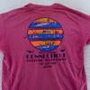 Vintage 1987 Connecticut Bluefish Tournament Shirt Large Fishing Sunset Tee 80s
