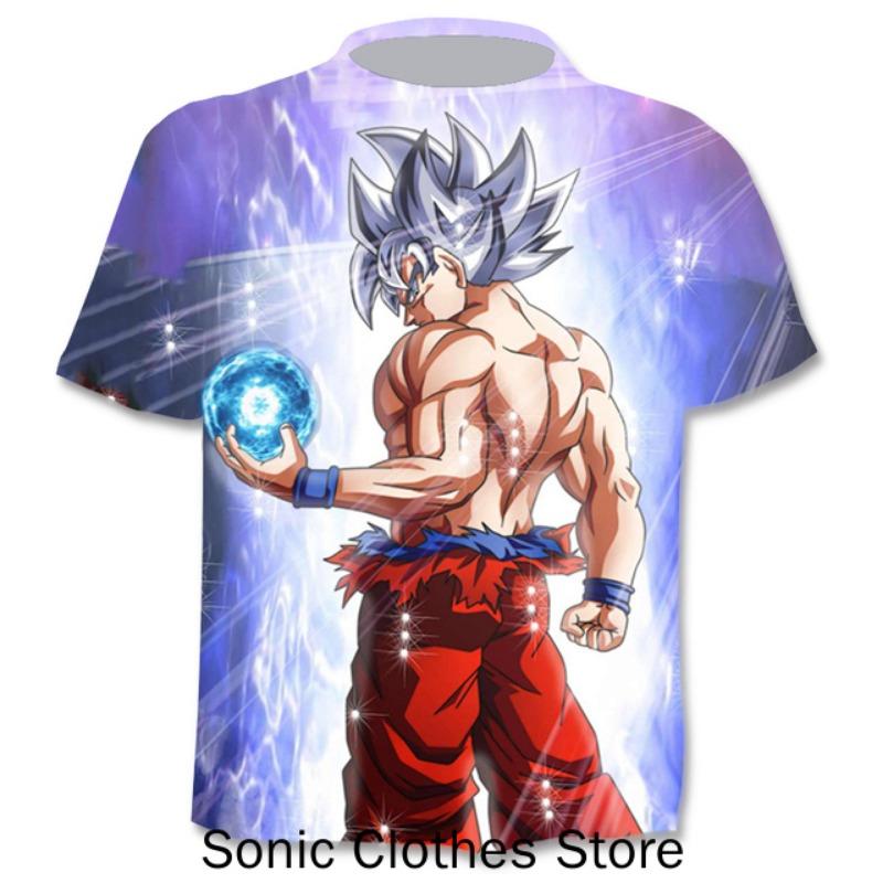 Dragon Ball Z Graphic Print 3D Summer Short Sleeve T-Shirt Top Hot Selling Cool Super Adult T-Shirt Goku