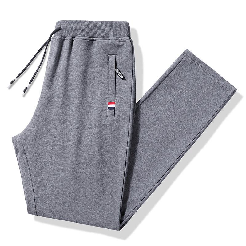Sporthose Herren Lockere Gerade Frühlings- und Herbst-Freizeithose Übergröße Jogginghose Herren Strickhose 8XL