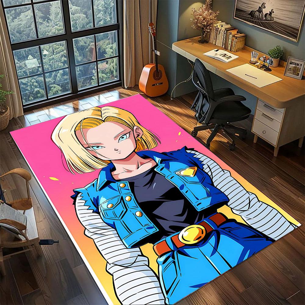 Dragon Ball Frieza Emperor Carpet for Living Room Bedroom Home Decor Cool Movie Mat Play Floor Mat
