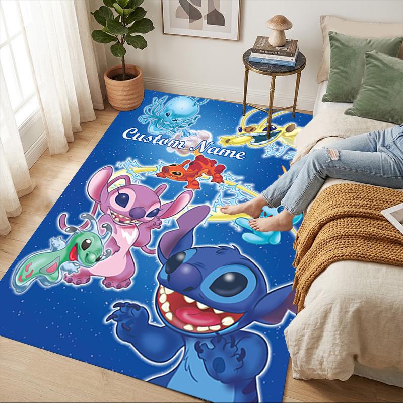 Personalized Name Island Paradise Living Room Non-Slip Area Rug Soft Carpet for Bedroom Kids Playroom Sofa Office Home Decor Doormat