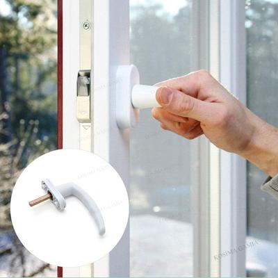 Durable Alloy Plastic Steel & Plastics Window Handle White Door Window Locks Sliding Window Anti Slip Handle Home Accessories