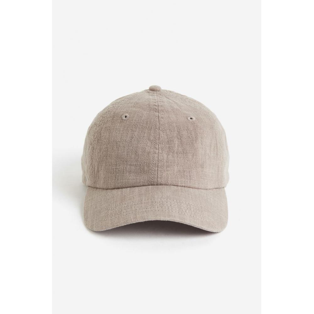 

Кепка HM Ramie Blend Серая