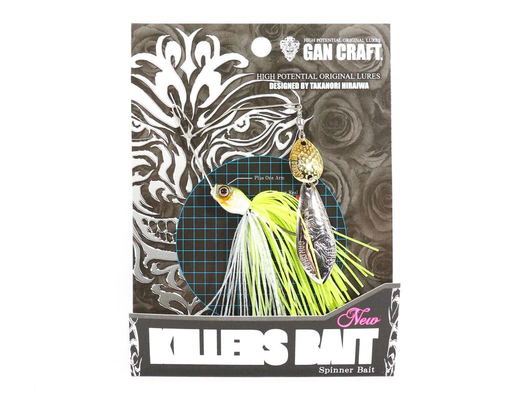 Gan Craft Killers Bait 3/8 Oz Spinnerbait 07S (4604)