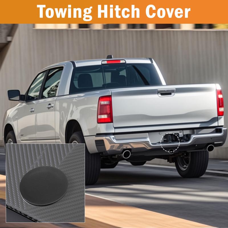 1pc Rear Bumper Tow Hitch Ball Hole Cover 68495076AA for Dodge Ram 1500