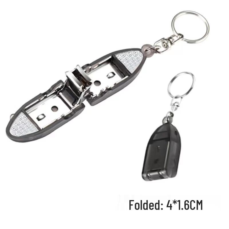 Chengli 8-Pack Mini Folding Pendant Nail Clippers