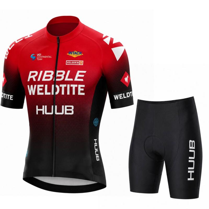 HUUB Team Cycling Jersey Short Sleeve Quick Dry Breathable Bike Shirt Road Mountain Biking Use