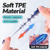4Pcs/Set Floating TPE Material Lure 6cm 2.3g Soft Fishing Lure  Fishing Accessories
