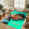 Personalized Crystal Velvet Carpet,Travis Scott Custom Printed Name, Plush Area Rug For Home Indoor Decor