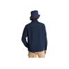 Timberland FW22 Solid Color Chest Pocket Zipper Comfortable Casual Polo Long Sleeve Shirt Men Shirts Dark-Sapphire A5UND-433