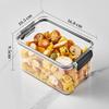 Transparent Food-Grade Plastic Storage Jar for Soups