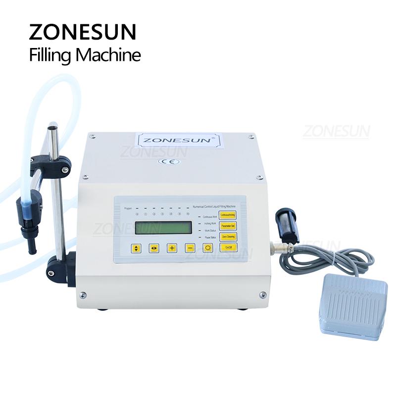 ZONESUN Macchina Riempitrice Digitale per Bottiglie GFK-160 per Profumi, Succhi, Vino, Gin