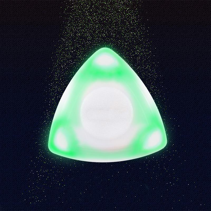 Fashion Cool Beat Picks Beatpicks Touch Luminous Led Glowing Guitar Pick Light Up Plectrum For Ukulele Bass Electric Guitarists