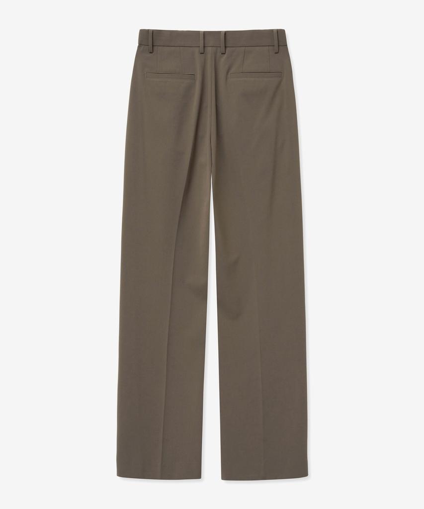 Tienjiti Essential Semi-Wide Fit Pants (Dusty Beige) Tnpa6E101I3
