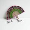 Seaweed Grass Woven Fan Semicircular Handheld Fan Natural Cooling Fan  Summer