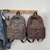 Nylon Schüler Schultasche Tagesrucksack Rucksack mit großem Fassungsvermögen Laptoptasche Rucksack mit Leopardenmuster Reisen