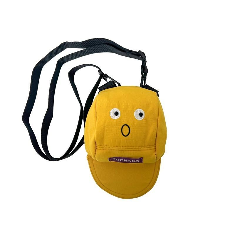 Childrens Bag Crossbody With Letter Hat Design Mini Bag Breathable Clothing