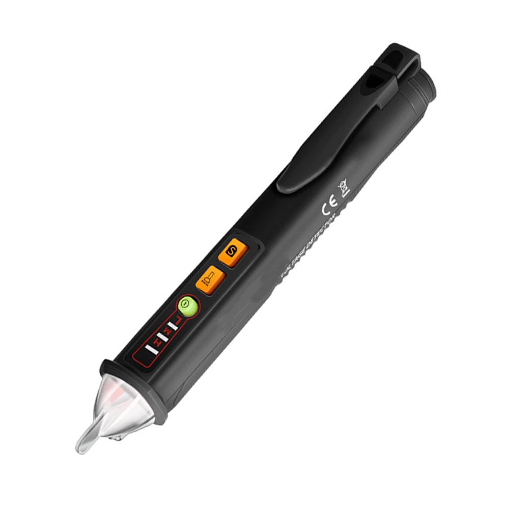 

AC10A AC/DC Voltage Detectors Smart Non-Contact Tester Pen Meter 12-1000V Current Electric Sensor Test Pencil чорний