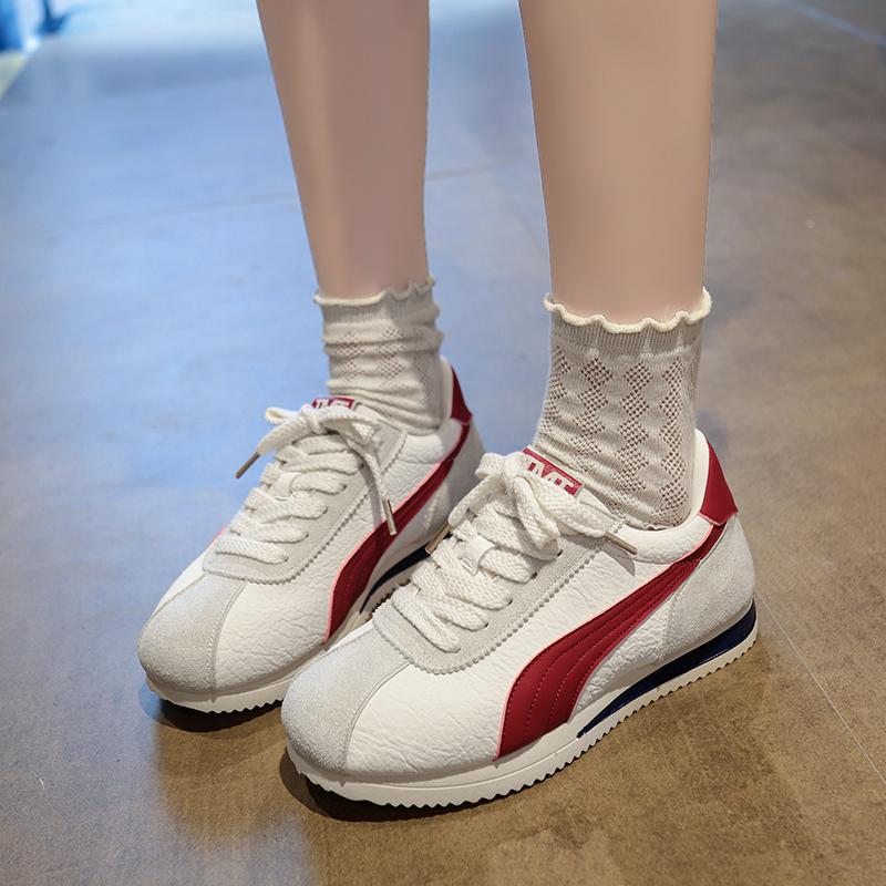 Fashion Inner Height Training Shoes Women's Shoes Joker Not Tired Feet 2025 Early Autumn New Thickness Casual Shoes Sneaker Women