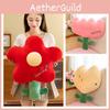 Cute And Soft Tulip Flower Plush Toy Pillow For Birthday Gift 45cm/60cm