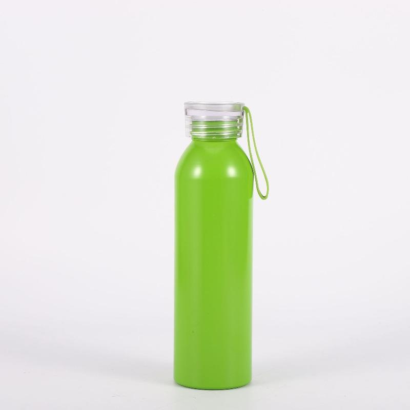 Aluminum Water Bottle with Lifting Rope Outdoor Portable Hiking Travel Kettle Large Capacity Sports Water Bottle with Lid