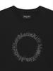[Matinkim] Circle Logo Top for Men In Black