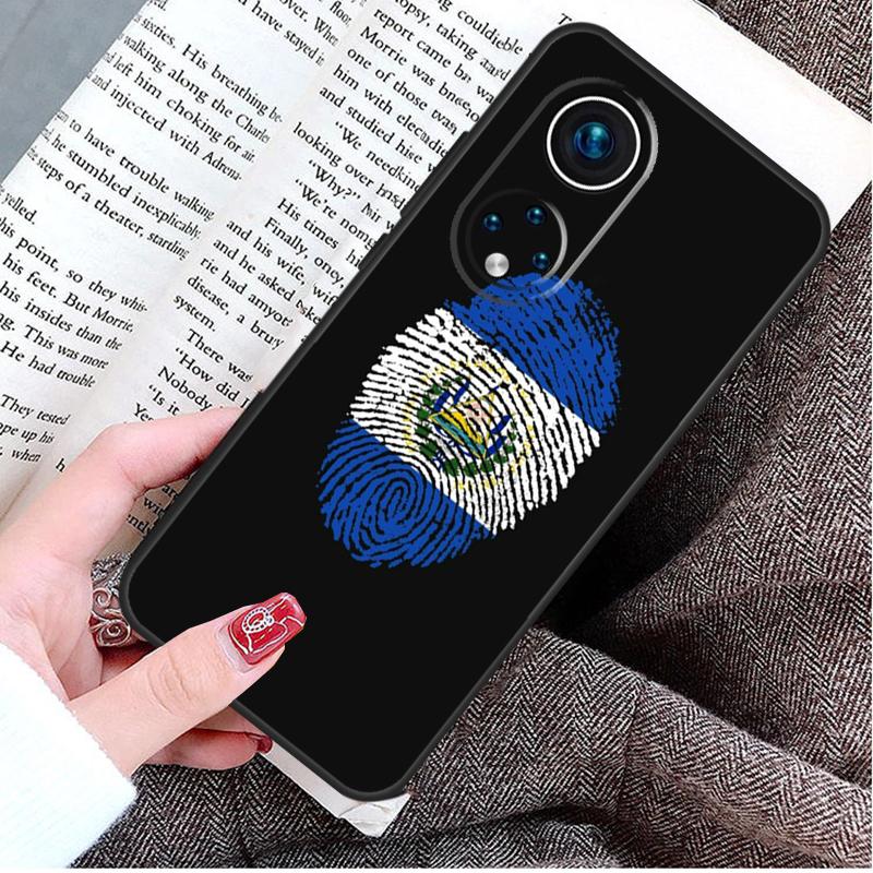 

El Salvador Flag Case For Honor Magic 8 5 6 7 Lite Honor 200 400 Pro 50 70 90 X9d X9b X9c X9a X8c X8b Win RT Honor 400 Lite