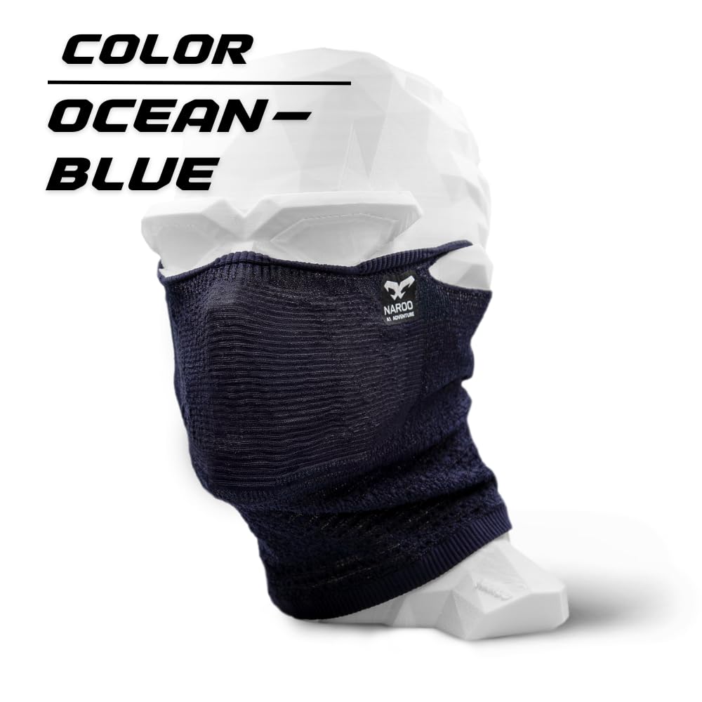A1 Sports Mask Breathable and for UV Long [NAROO MASK] (Naroo Mask) - Comfortable, Running/Cycling/Hiking, 95% Protection, Length, Cold/Dry