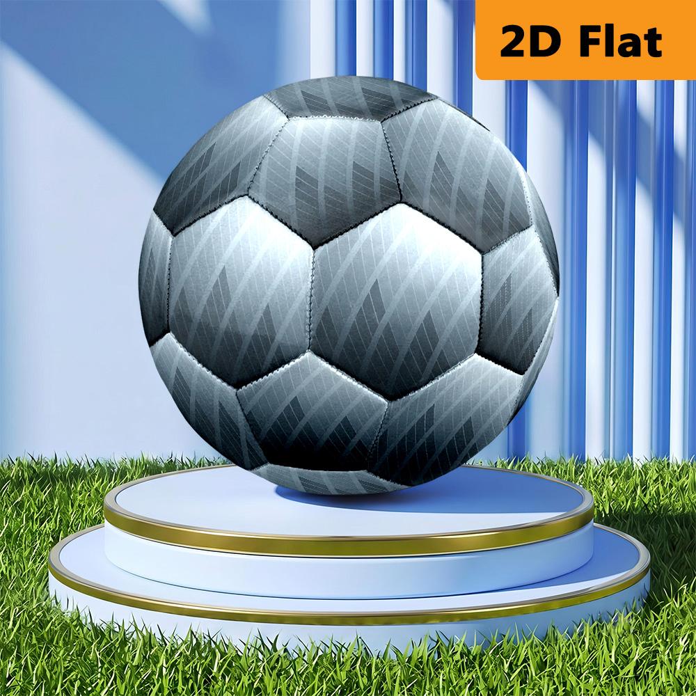 French Flag Size Soccer Ball High Elasticity Match Universal Unique Soccer Gift Football Suitable For Both Training And Competition Outdoor Sports