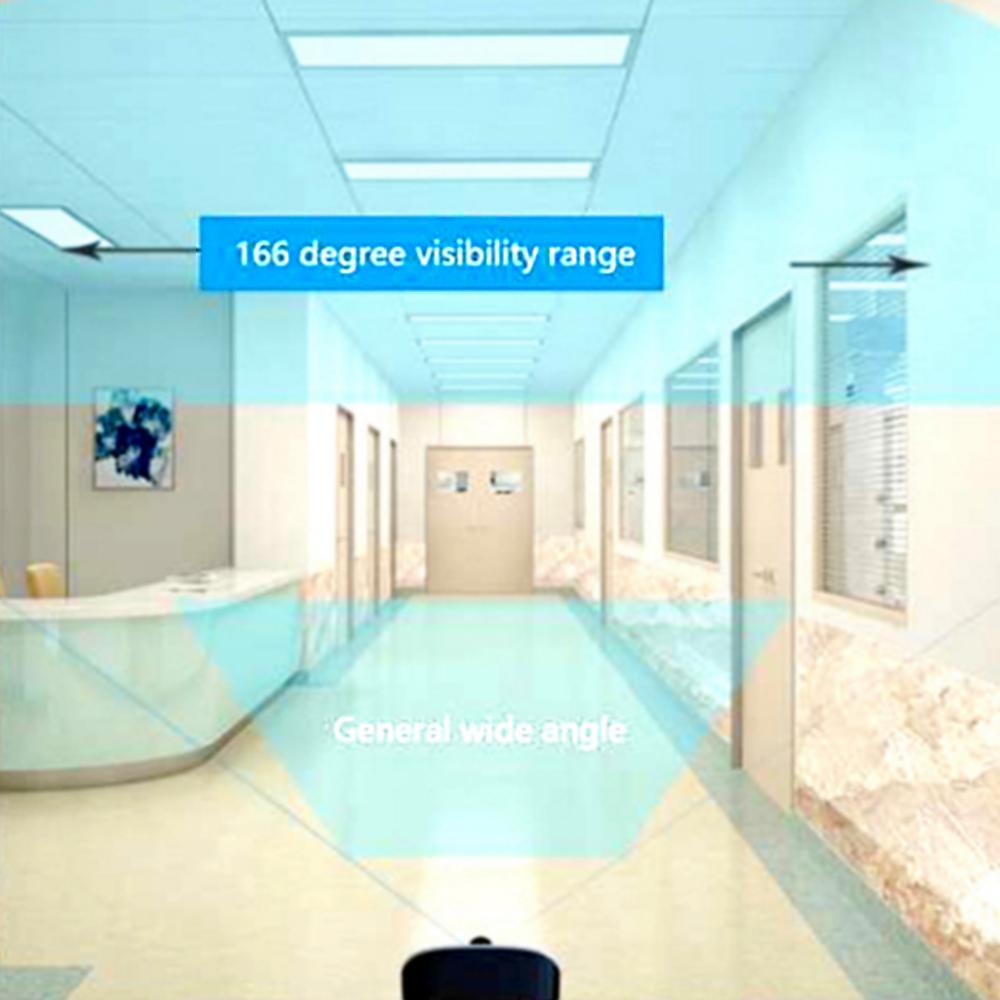 V5 trådløst videoringeklokkekamera HD 720P WiFi hjemmesikkerhetskamera med 2CH lyd/bevegelse