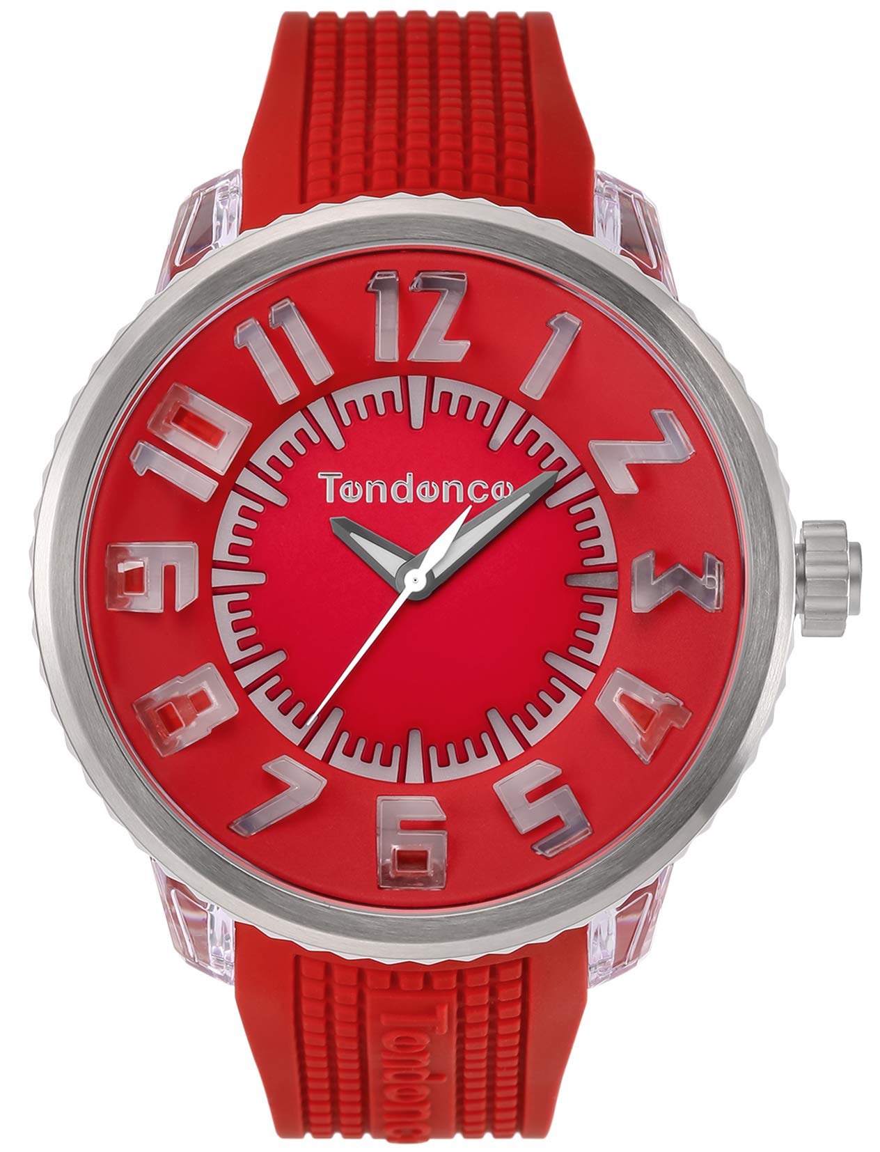 

Часы FLASH Flash Red Dial Stainless Steel Mineral Glass Quartz 51MM Watch TY532005 [Tendence] Мужские [Товар]