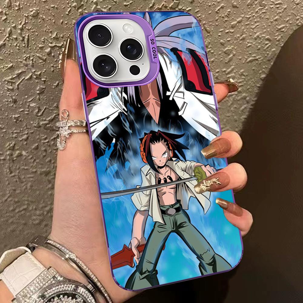 Anime Shaman King Handyhülle Für IPhone 16 15 14 13 12 11 Pro Max X XR XSMAX 8 7 Plus Matte Stoßfeste Rückseite