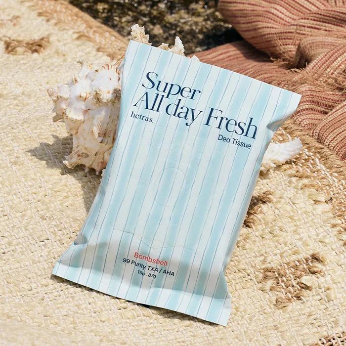 Super All Day Fresh Deodorant-Tücher 3er-Pack 15 Stk./87g