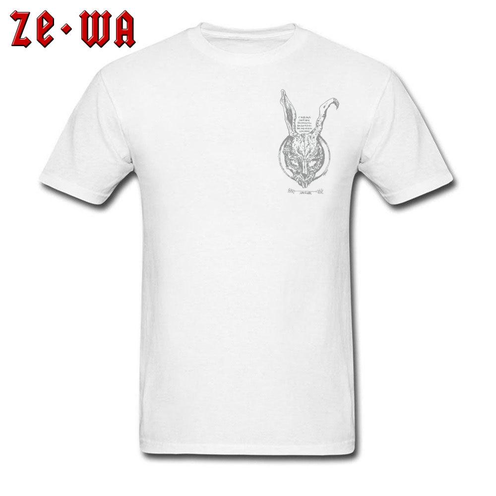 Tshirt Donnie Darko T Shirt Men Black Tshirt Suspicion Science Fiction Tops Tees Tony Vintage Cotton Streetwear Thriller Movie