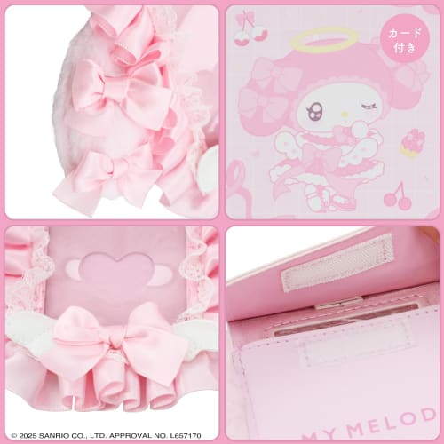 Showbido Shobido Sanrio Angel and Devil Series Card Case with Card < My Melody Limited Original Illustration MM56454