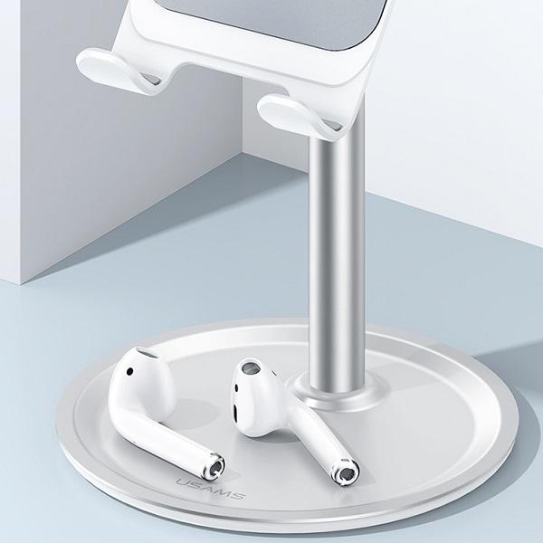 Usams Uchwyt Biurkowy Na Telefon/Tabletsrebrny/Silver Zj048Zj02 (Us-Zj048)