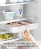Yamazaki Tower Refrigerator Height Adjustable x x Compatible with Sliding Refrigerator 10110 Under-Shelf Rack, Large, White, W26.5 D34.4 H6.5cm,