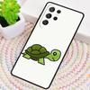 Cartoon Turtle Phone Case for Samsung Galaxy note 10 pro S26 Ultra S23 S24 FE S25 S21 S22 PLUS shockproof Cove