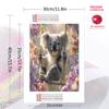 Koala and flowers Pattern  3pcs 100% Round Full Drill 5D DIY Diamond Painting Embroidery Cross Stitch Rhinestone Décor