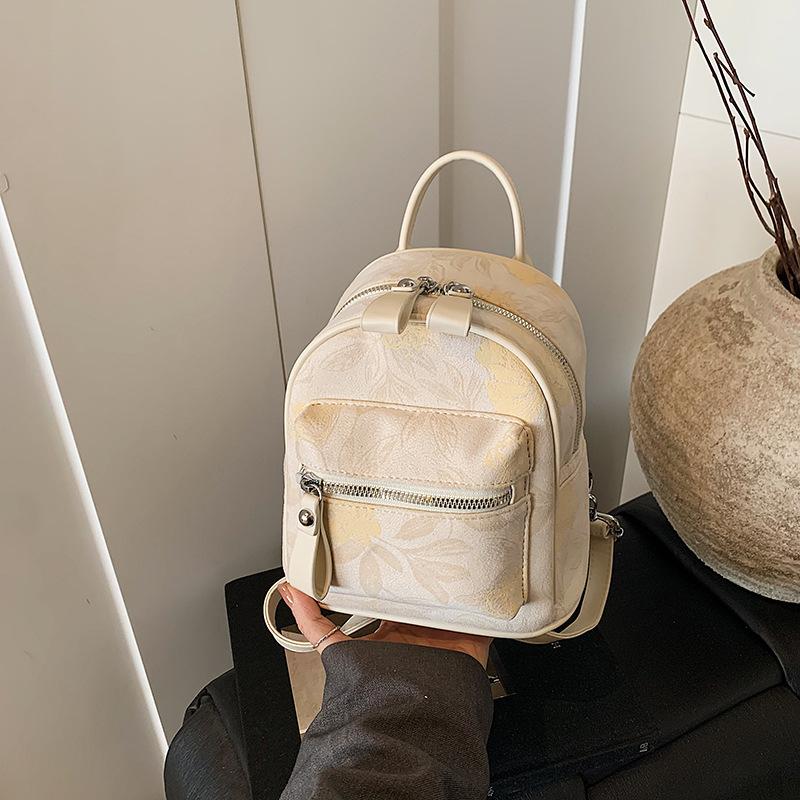 

Backpack women s summer new fashion small backpack college style versatile small bag