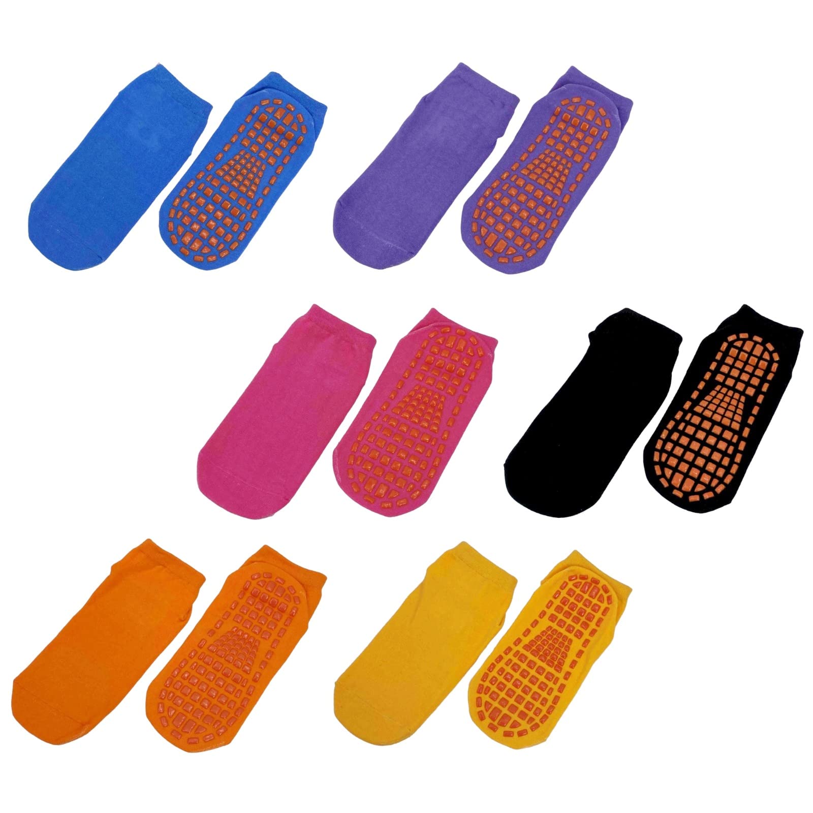 

Йога 6 пар осенних фитнес-носков, цветные [Lunari], набор, противоскользящие носки, профилактика, нескользящие носки, тренировки, (красочный)