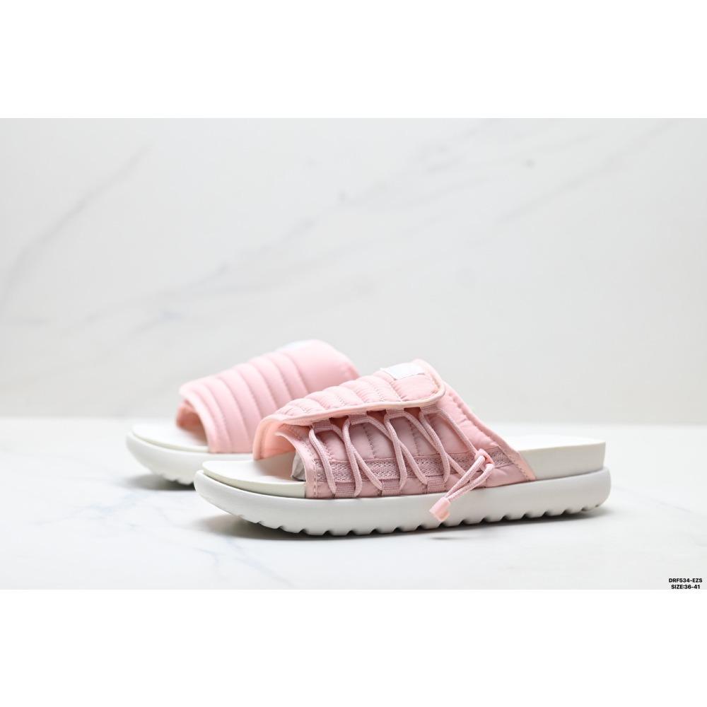 Nike elastic drawstring adjustable cloud-soled girls padded fabric slip-on with cushioned sole 36 розовый