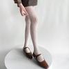 Women JK Hollowed Flower Jacquard Pantyhose Sexy Fishnet Lace Tights Leggings