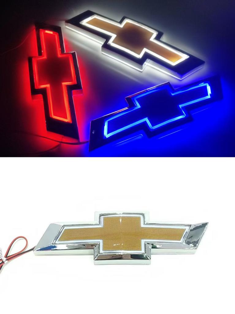 5D LED Chevrolet Znak Auta Kufr Zadní Logo Světlo Odznak Lampa Kompatibilní NE pro NÁKLADNÍ AUTO